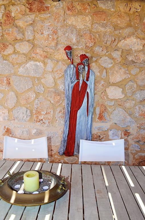 Belvedere Private Luxury Beach Villa Chalki Town エクステリア 写真